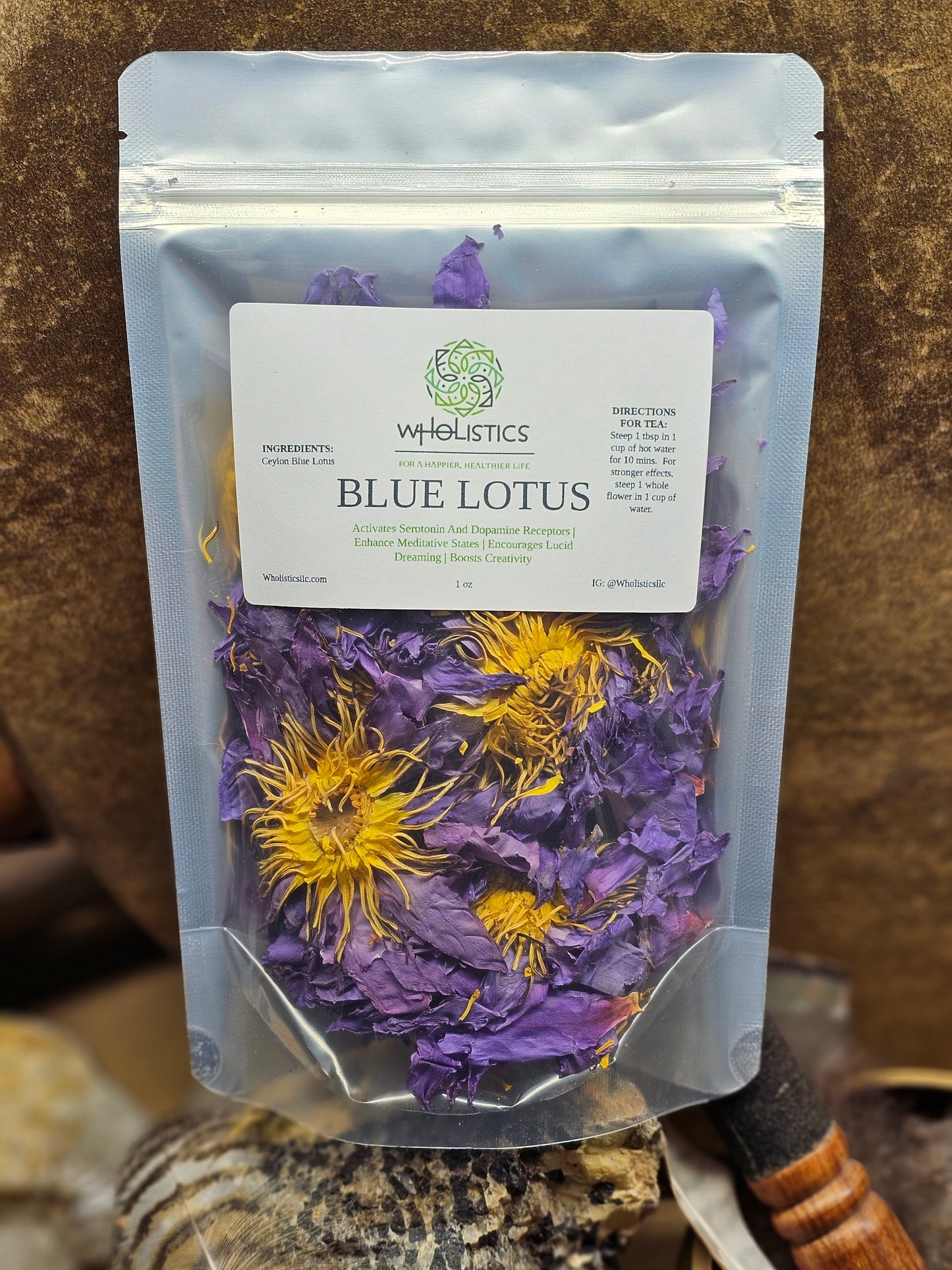 Blue Lotus Flower